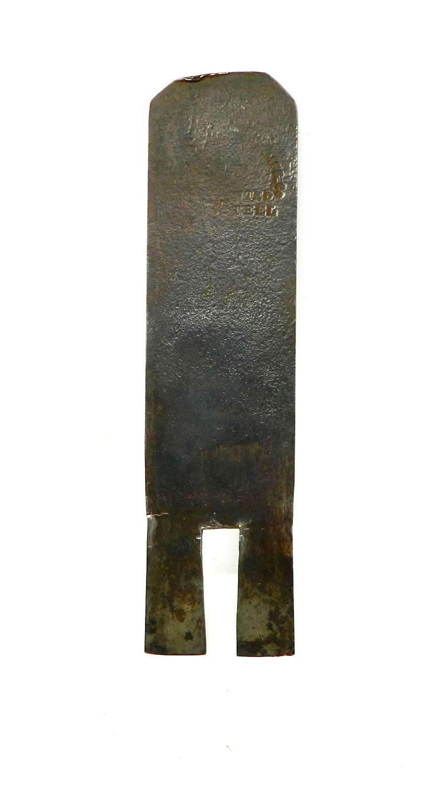 Humphrysville Mfg. Co. Tapered Plane Iron, Tongue Profile; 1 3/4″ x 6 3/4″