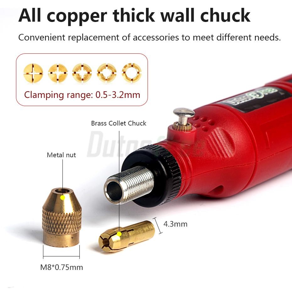 USB Mini Rotary Tool Kit Cordless Engraving Drill Diy Woodworking Jewelry