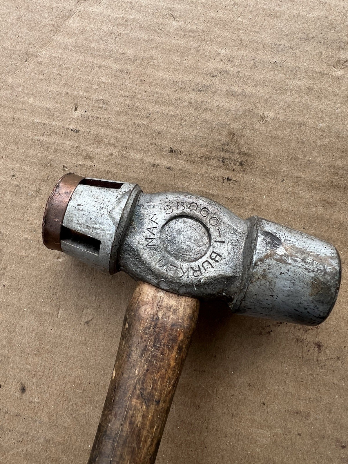 🇺🇸Vintage Burklyn NAF 38000-1 Double Sided Bronze Blacksmith Farrier Tool🇺🇸