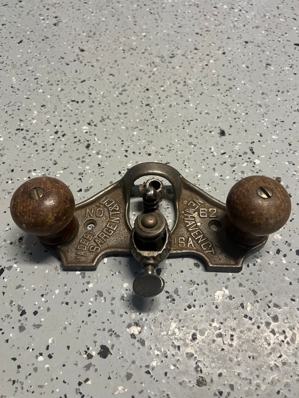 Antique SARGENT No. 62 Router Plane Type 2 1911–1941 w/ Blade & Attachment – USA