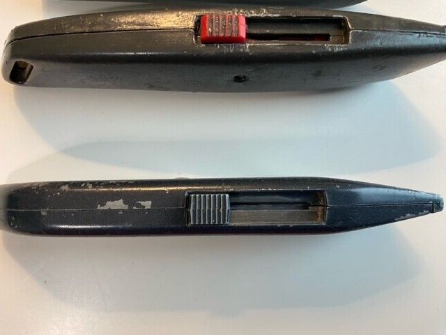 Lot of 4 Vintage Utiliy Knives Stanley Allway Master Mechanic & Unbranded