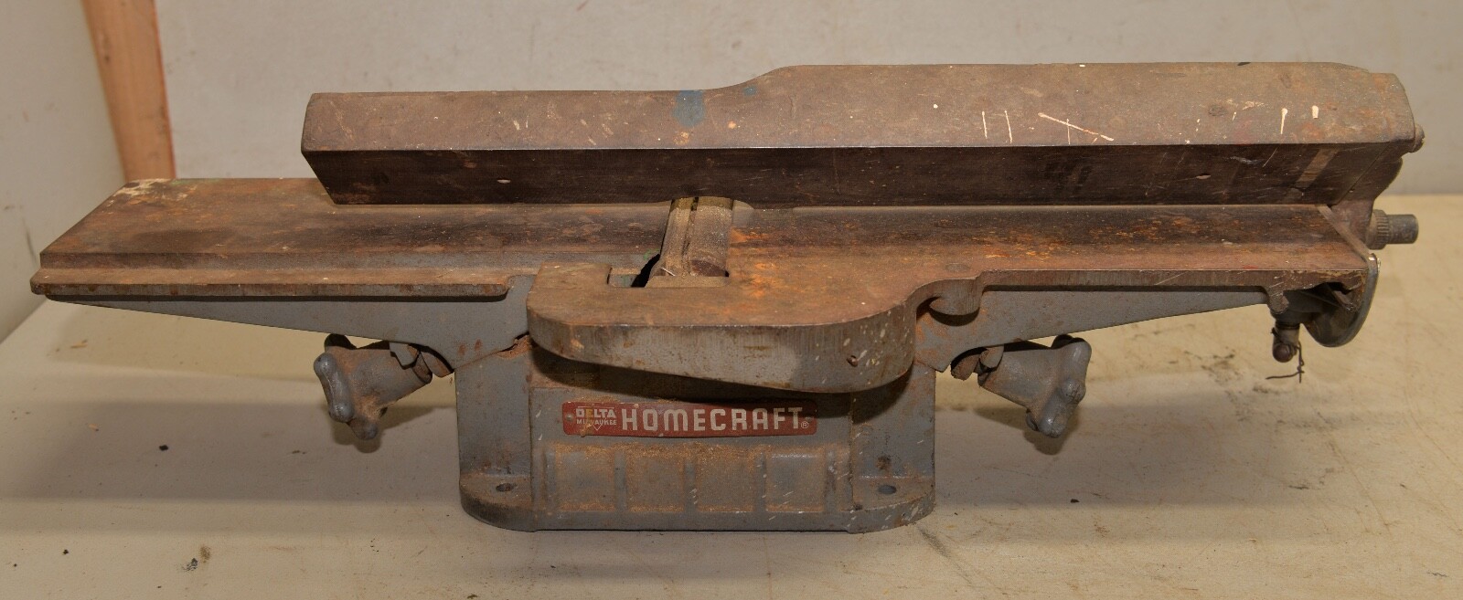 Homecraft bench top 4″ planer jointer Delta Milwaukee Rockwell woodworking tool