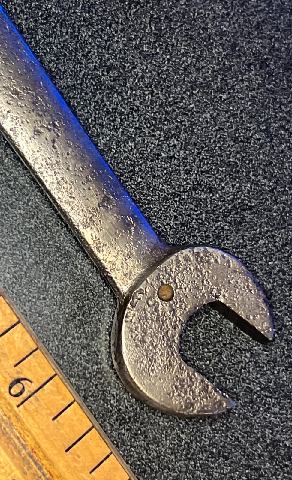 Blue Points Chicago Tool Co. 9/16″ X 5/8″ Open End Wrench USA Arrowhead Logo