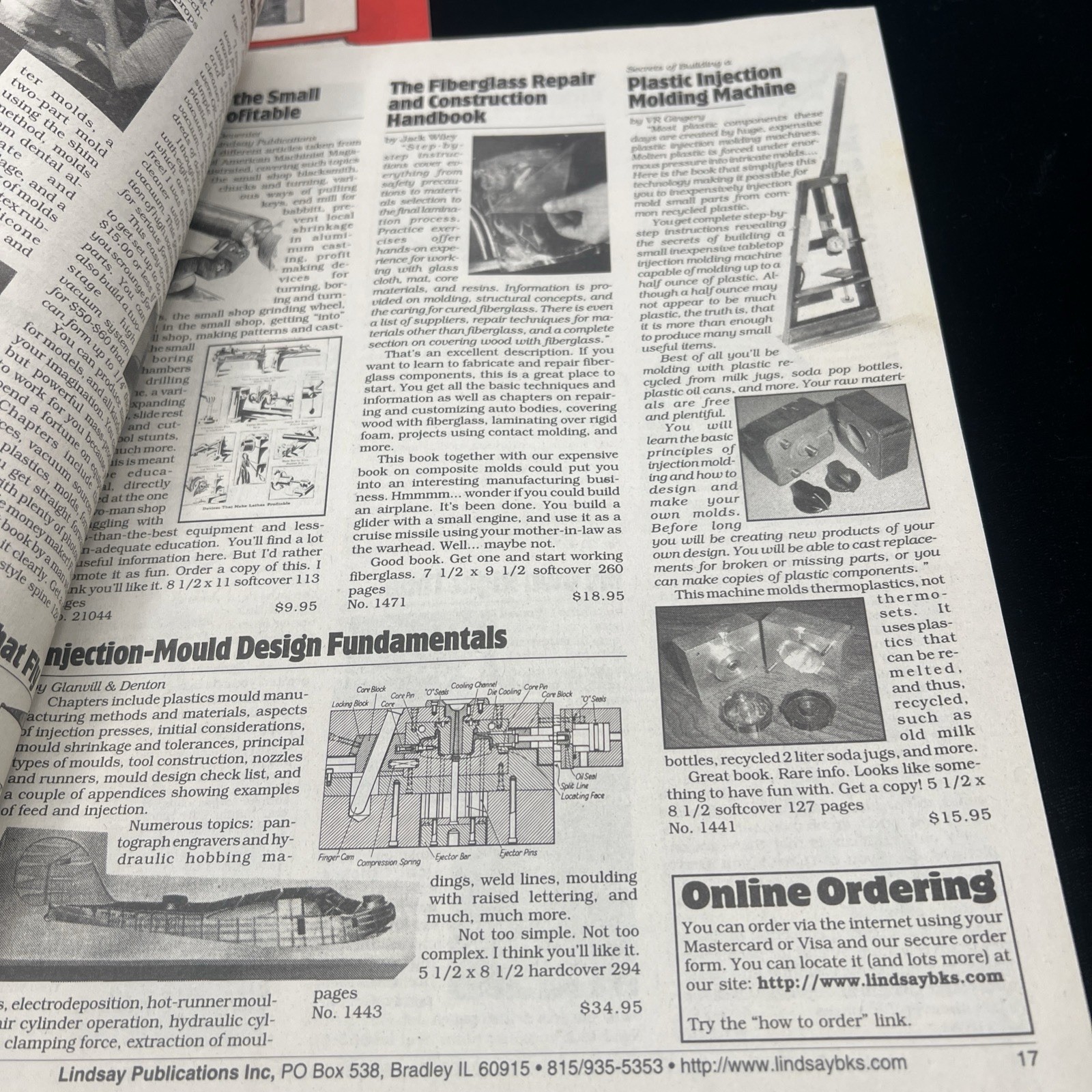 Lot 4 Lindsay Technical Books Catalogs #623 #628 #629 #630 Machinist Engineering