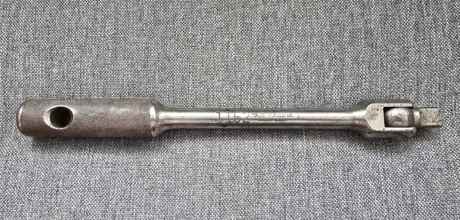 Vintage Walden Worcester 1152 10” Breaker Bar 1/2″Drive USA See Special Handle