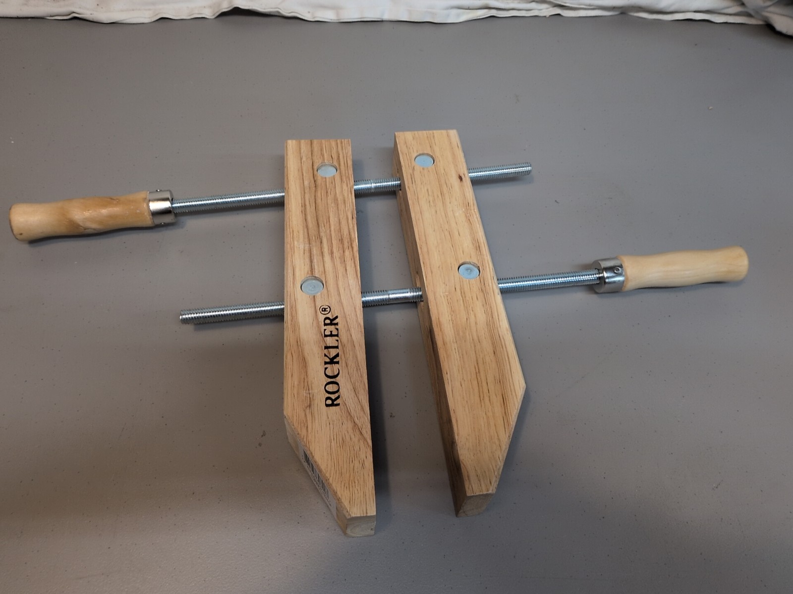 ROCKLER 12″ WOODEN HAND SCREW CLAMP #30800 ***Free Shipping****