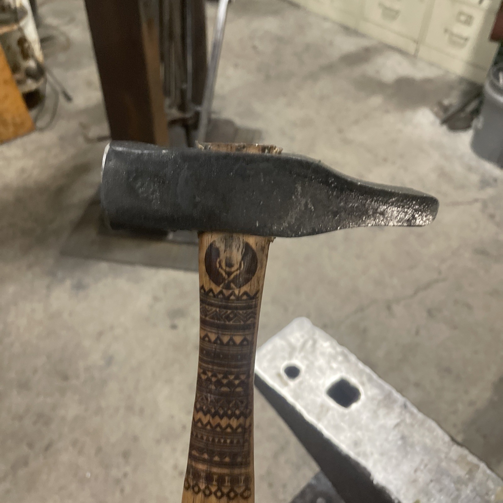 2 1/2Lb Custom Cross Peen Hammer For Blacksmithing/ Hand Forged 4140 Steel in US