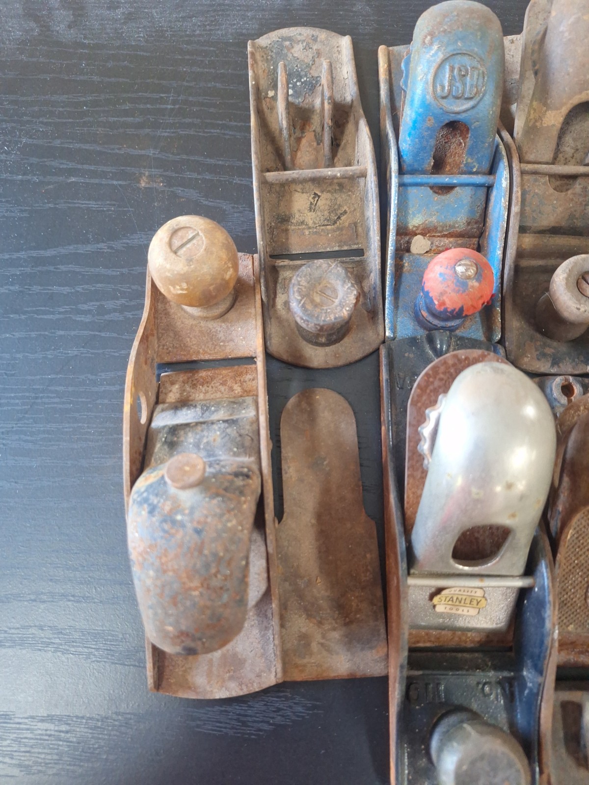 Wood Plane Mixed Lot Of 14 Tools Various Manufacturer’s See Pictures