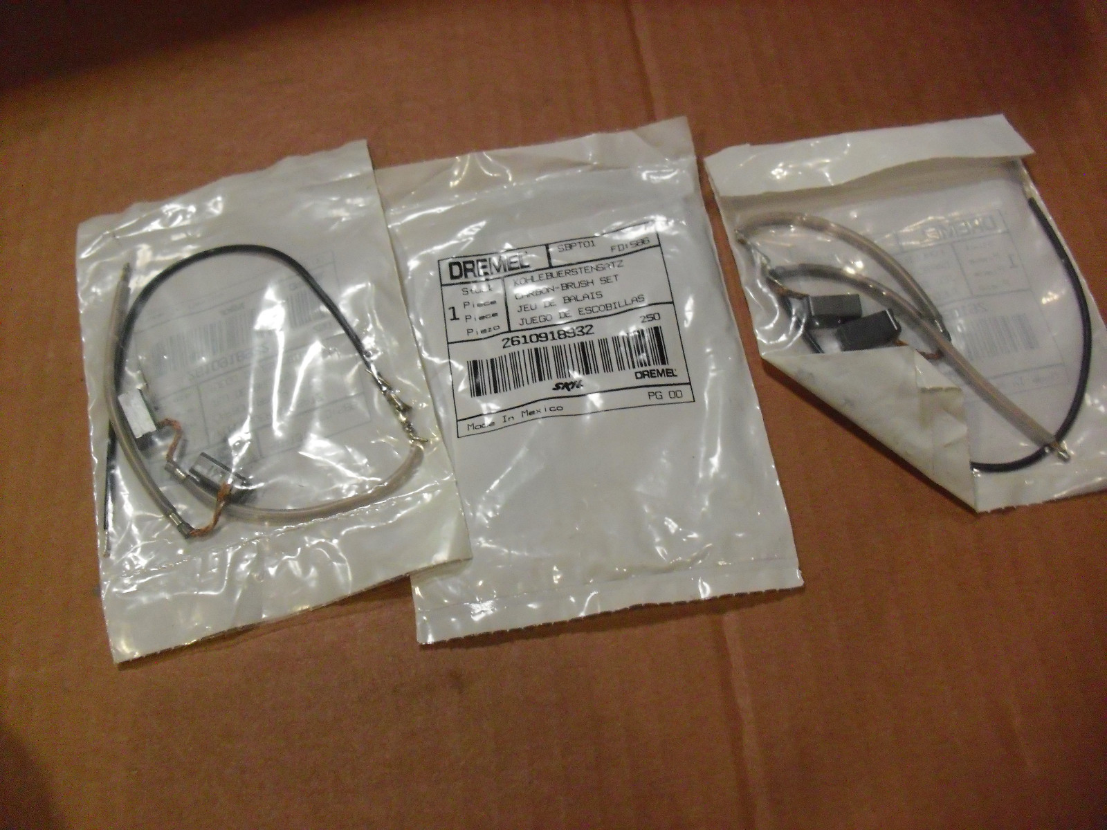 THREE !! Sets Bosch Brushes # 2-610-918-932 For Model 1644 & 1645 Recip Saws