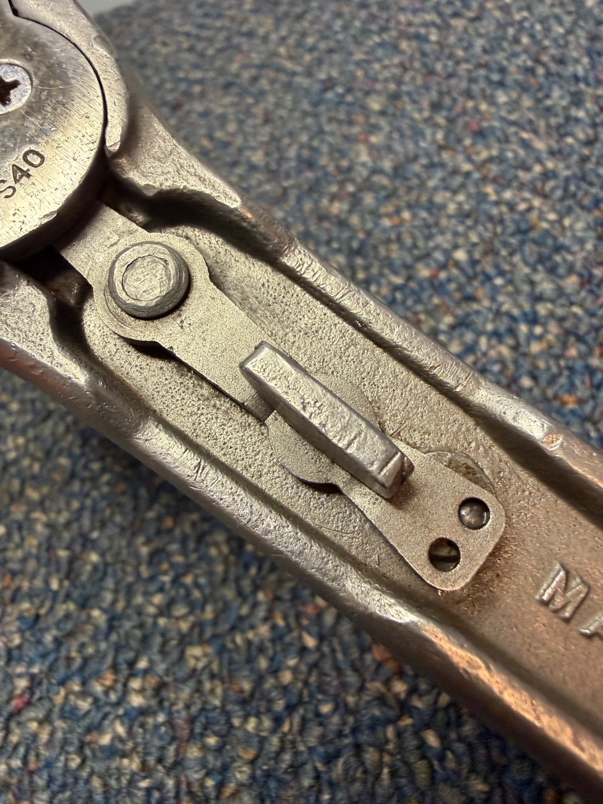 Vtg None Better S40 1/2″ ratchet, late 1930s, vg condition