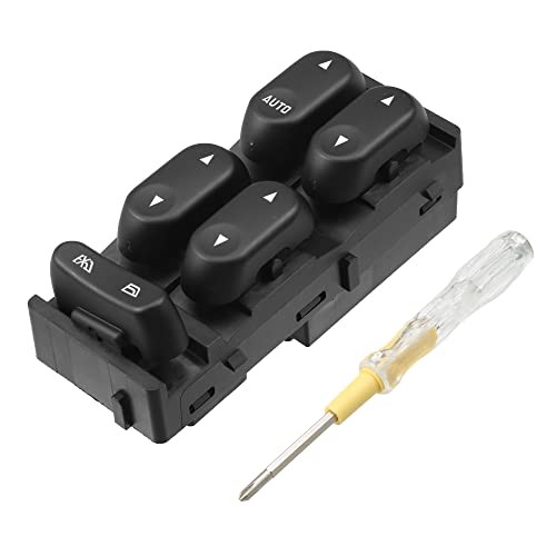 X AUTOHAUX 1L2Z14529BA Car Master Power Window Switch Set Front Driver Side