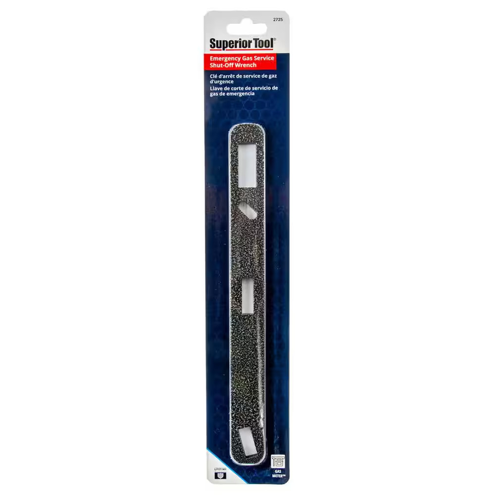Emergency Gas Service Shut-Off Wrench