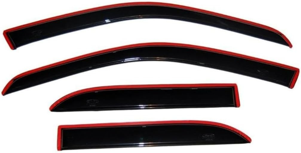 in-Channel Rain Guards for 2022-2026 Nissan Frontier, Crew CAB ONLY | Window Ven