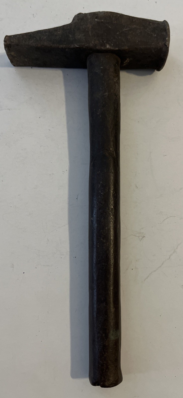Antique Blacksmith Peen Punch Hammer Metal Working Metal Handle 8”