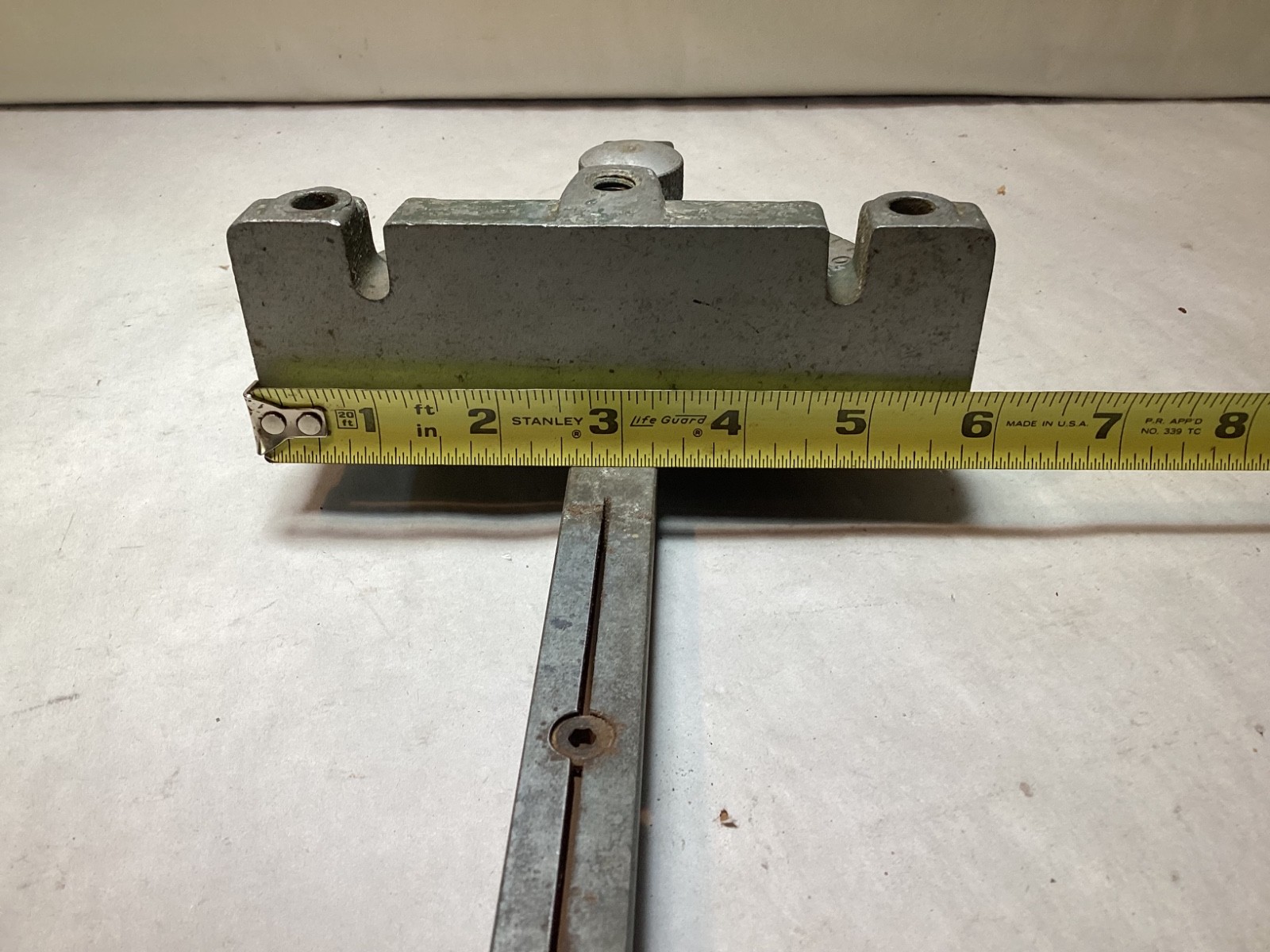 Vintage table saw mitre gauge