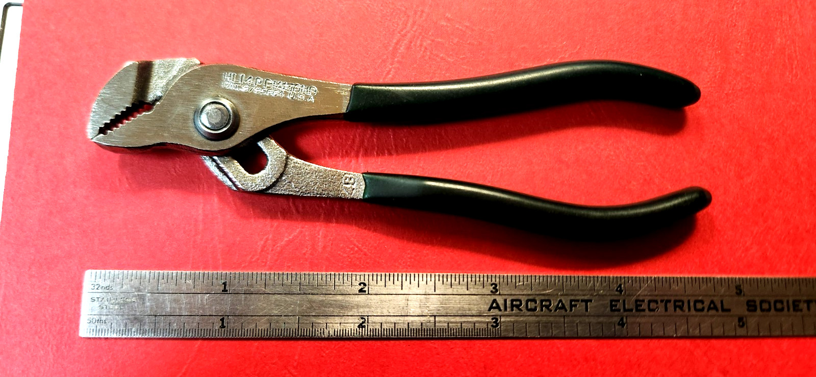Diamond Horseshoe Tools USA Rare Size 4.5″ Arc Joint Plier Groove HL14P New