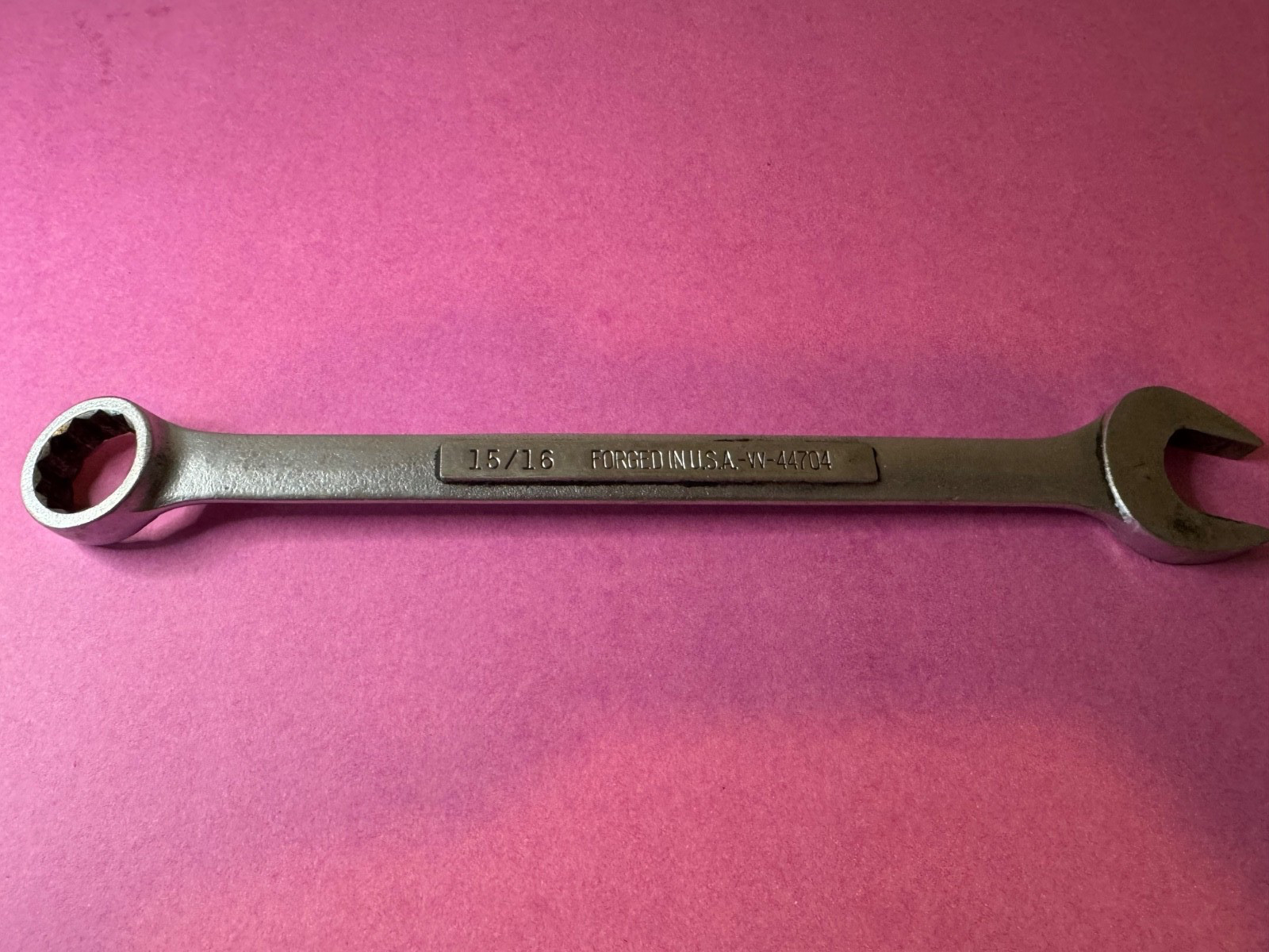 Craftsman -VV-44704 ~ 15/16” 12 Point Combination Wrench ~ USA