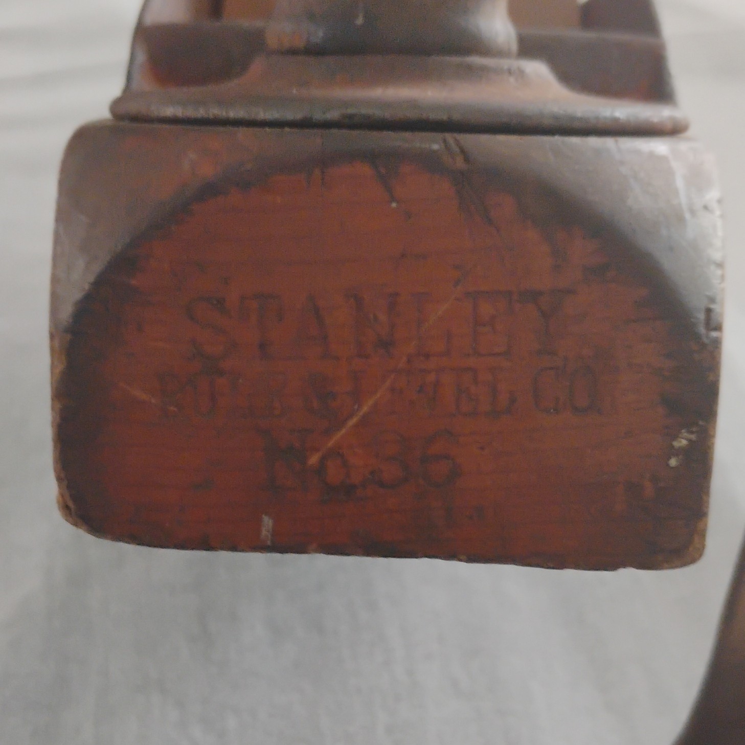 Stanley No. 36 Bench Plane Wood & Steel 2″ Blade Carpentry Tool