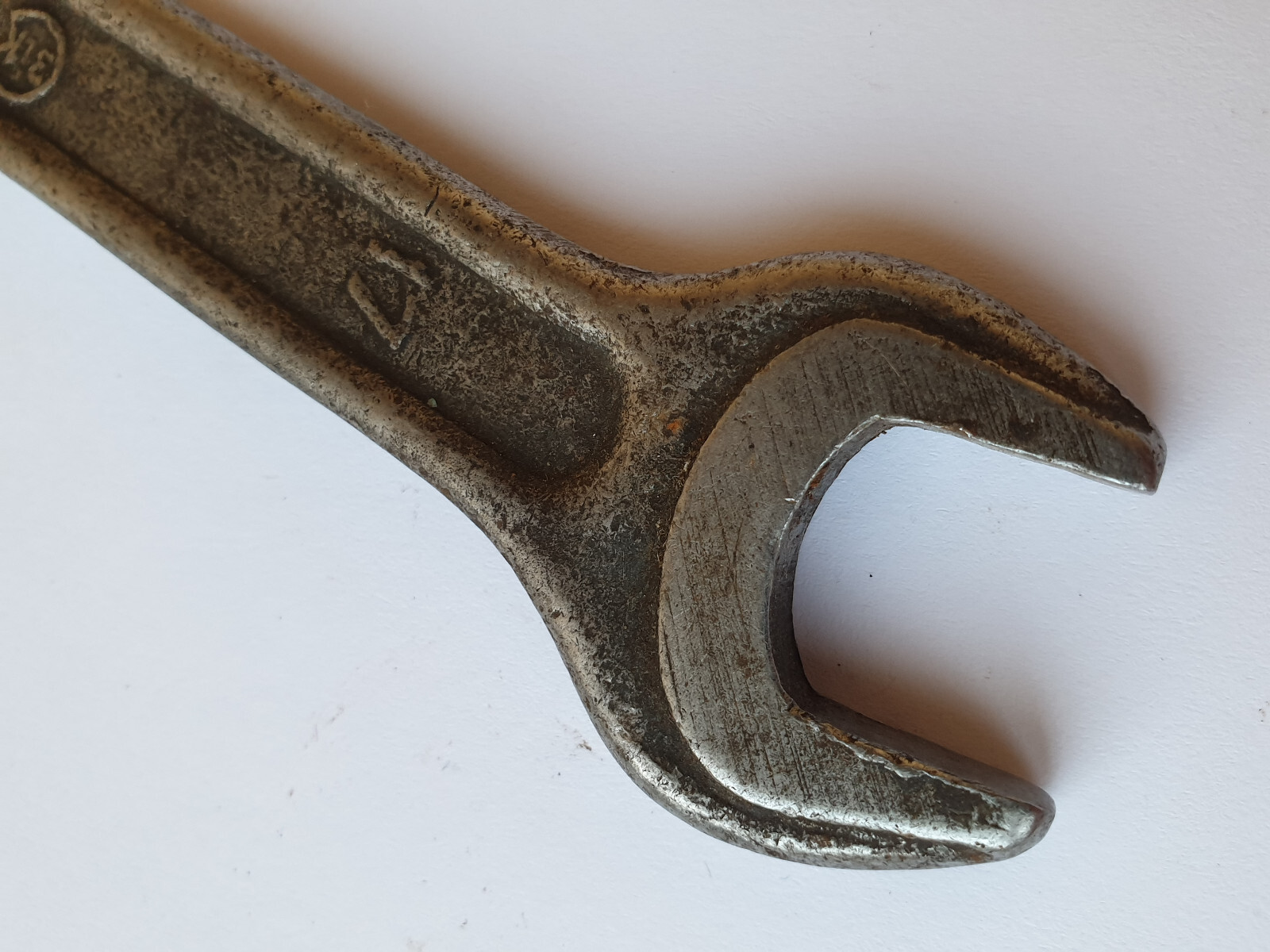 SOVIET VINTAGE WRENCH MADE IN USSR – 17mm – 19mm – OPEN ENDED SPANNER