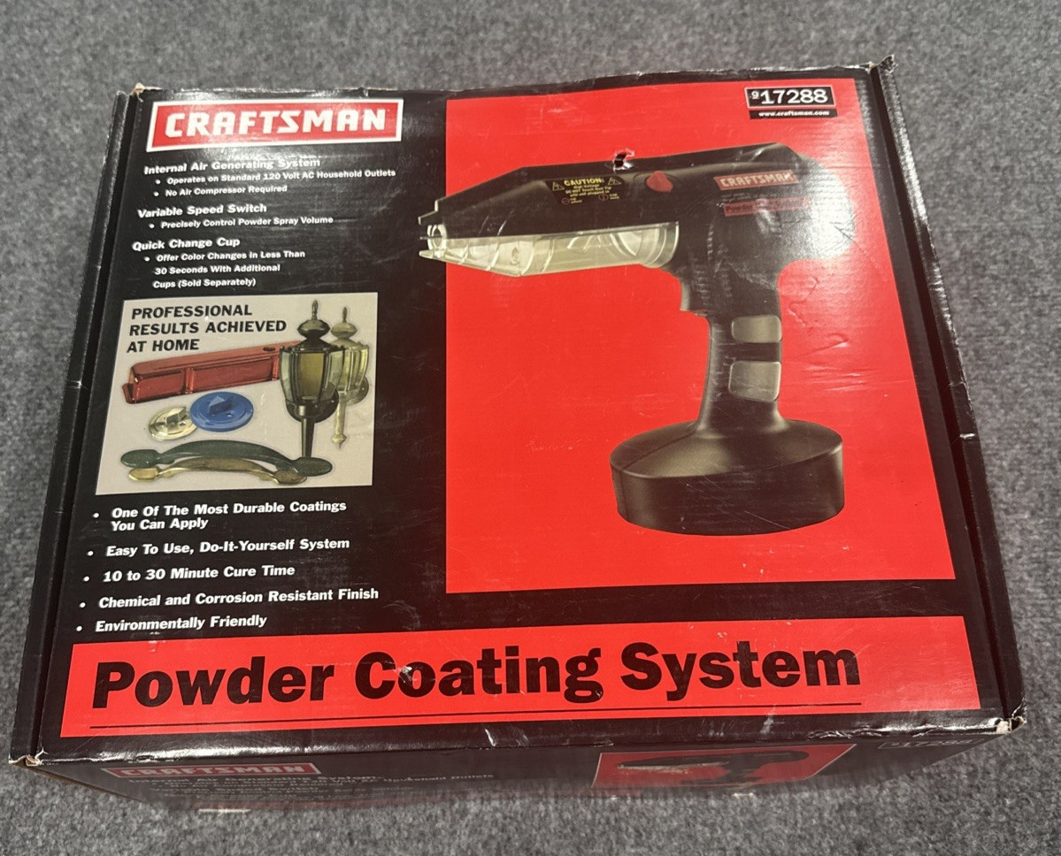 NEW Sears Craftsman Nos Powder Coating System Very Rare 17288