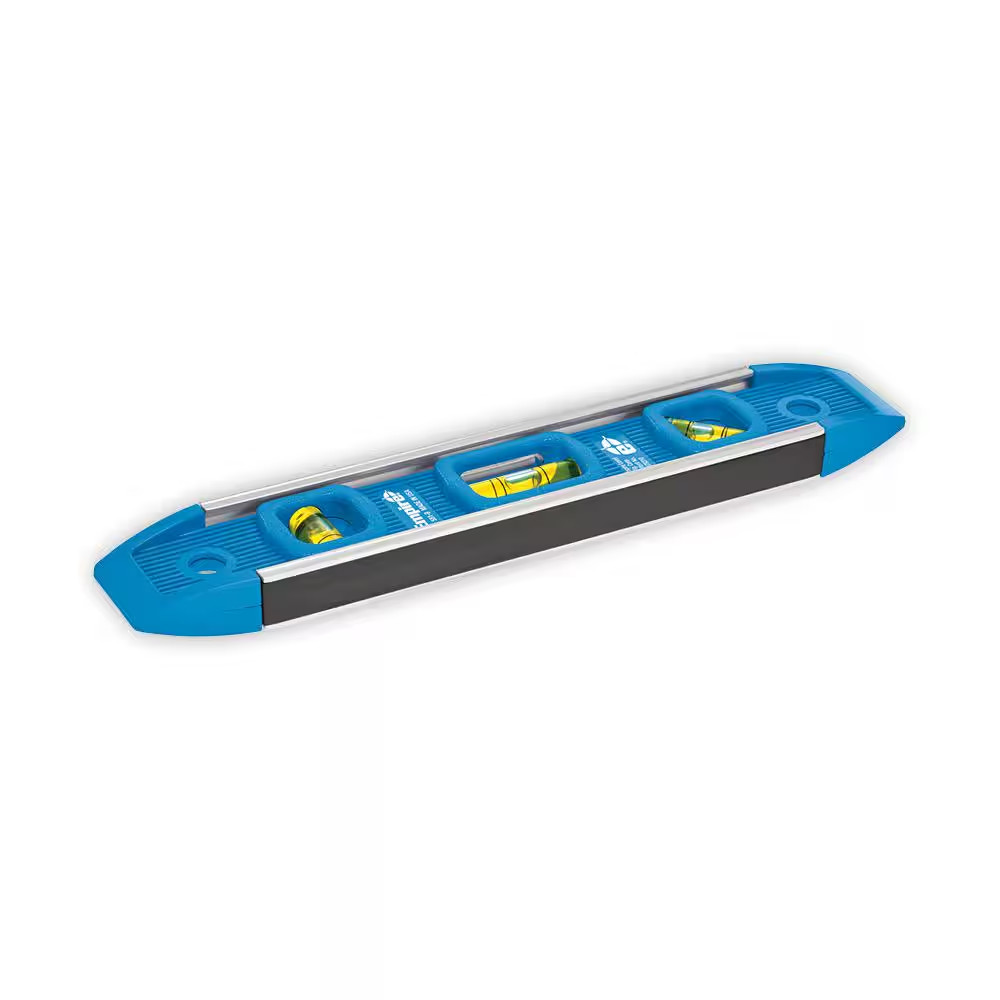 9 In. Torpedo Level with 7 In. Aluminum Rafter Square Free Shipping New