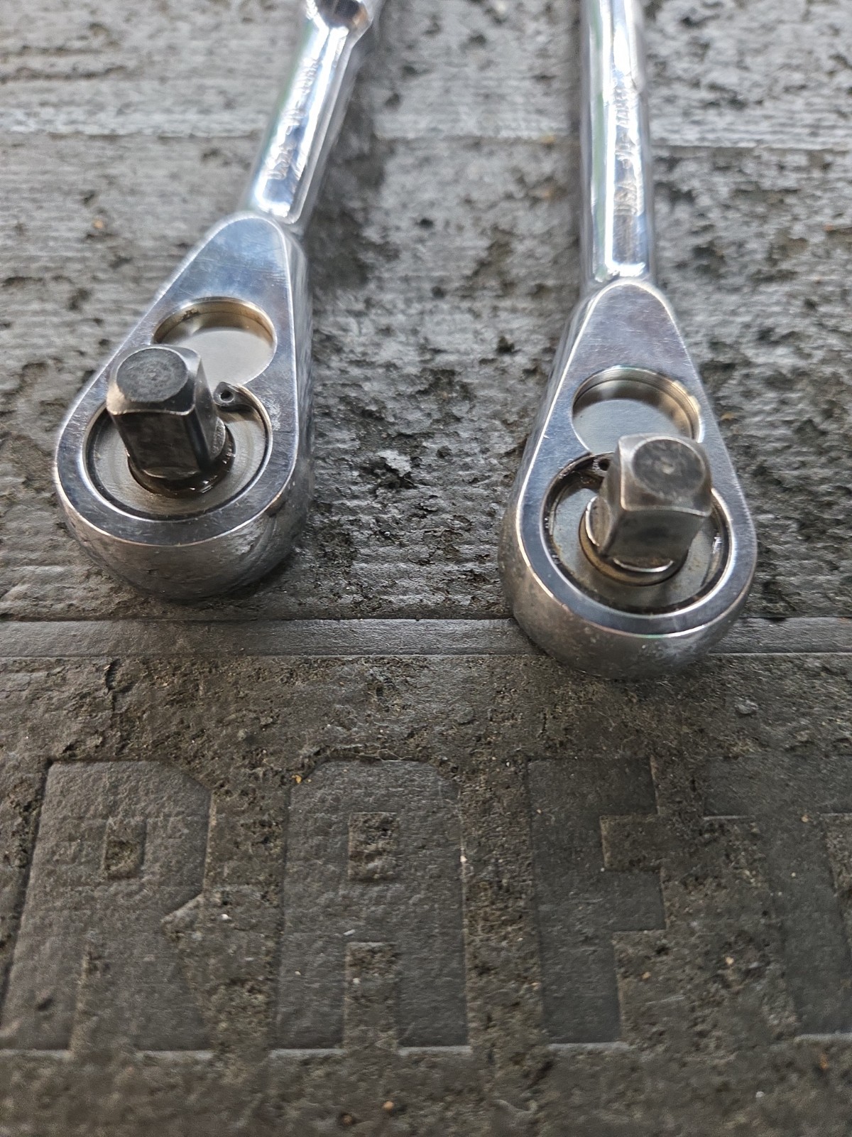 Vntg Craftsman Professional Full Polish Ratchet Set 44813 & 44833 VQ USA.