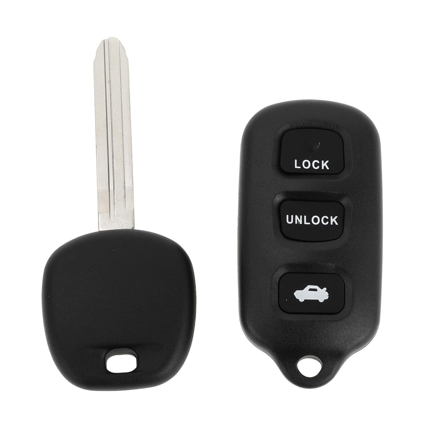 AutoHaux 315MHz Keyless Entry Remote Ignition Transponder Key Fob Car Keyless