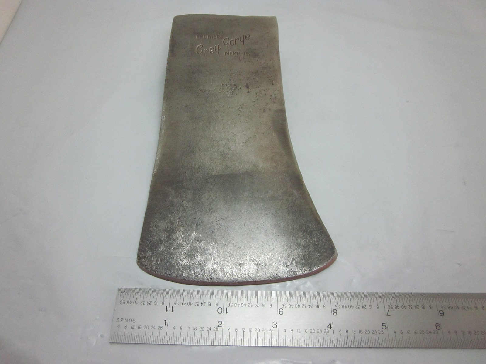 VTG Hartwell Brothers Grey Gorge Memphis Tenn. Single Bit Axe 2 Lbs. 6.7 Oz. USA