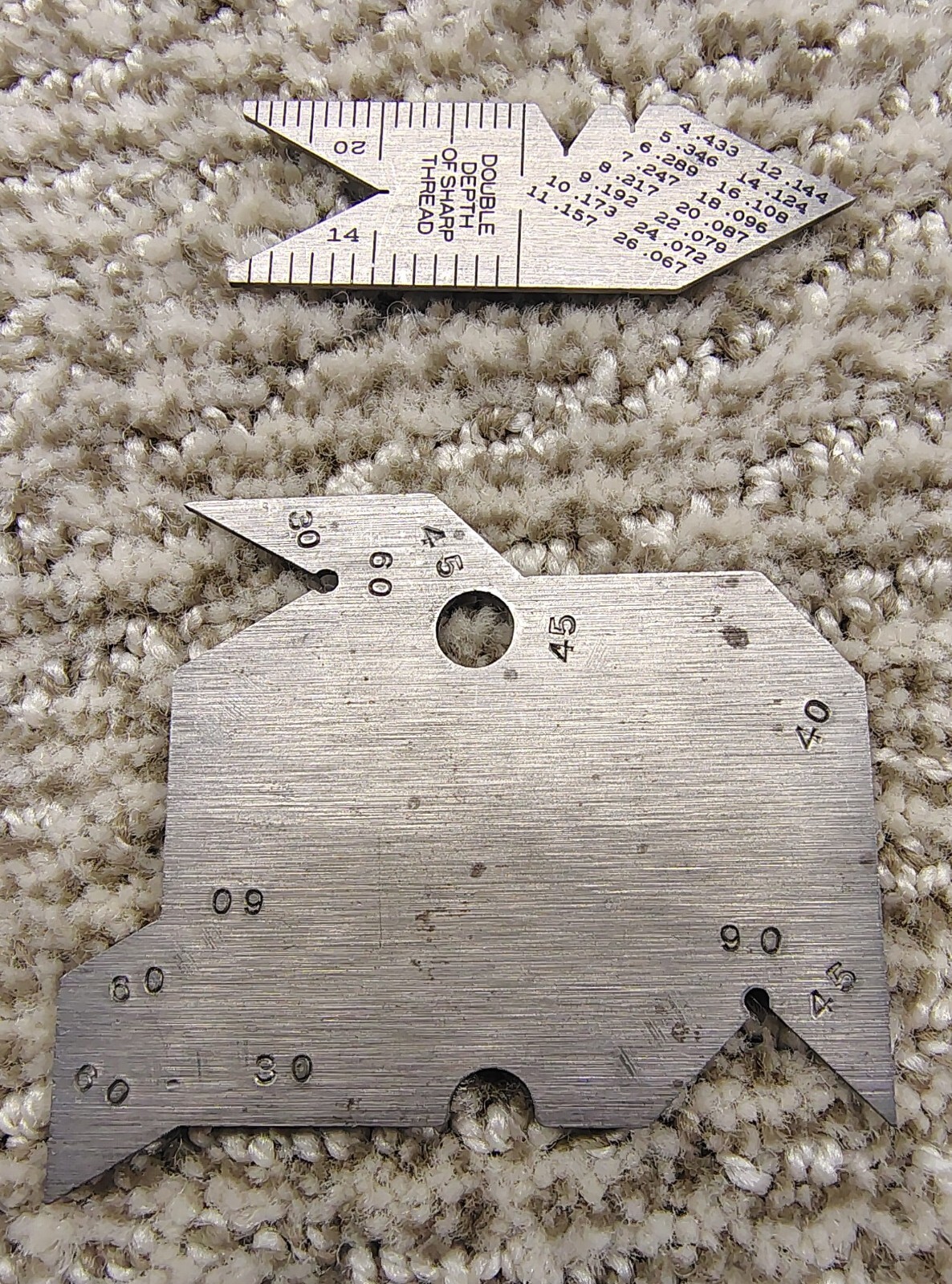 🗽 LUFKIN THREAD GAGE AND TOOLMAKER BUILT ANGLE GAGE