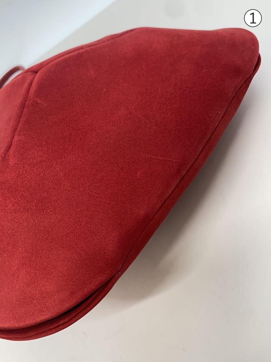 SYBILLA Shoulder Bag Used 29×26.5×13 cm Red Plain with Scratches