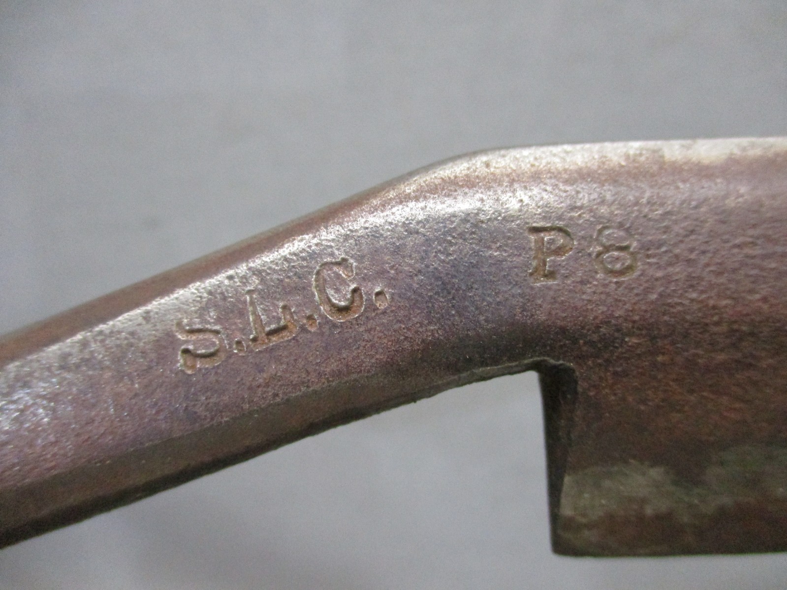 Antique D. R. Barton 1832 Draw Knife 8” Blade 17” Overall Wood Handles