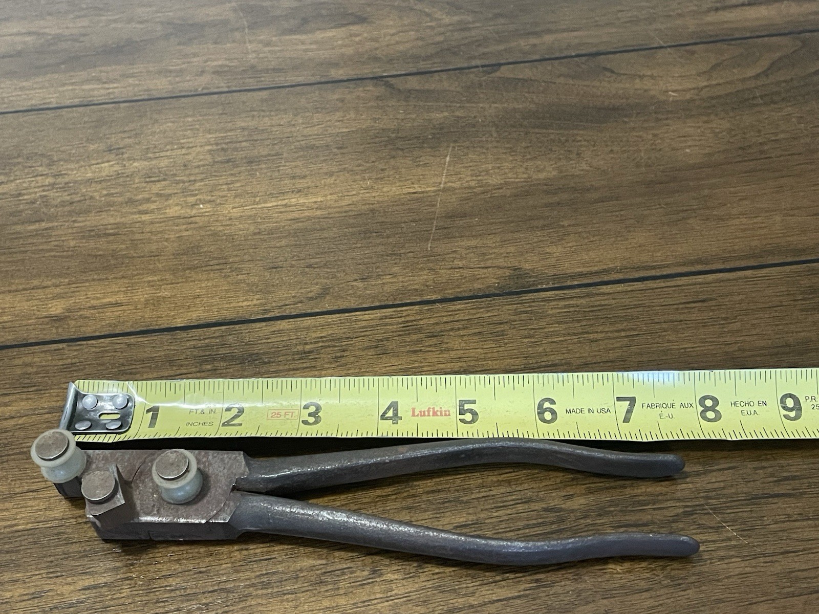 RARE VINTAGE UTICA TOOLS 1300-8 GAS BURNER PLIERS – Tube Bender? USA. HELP-READ