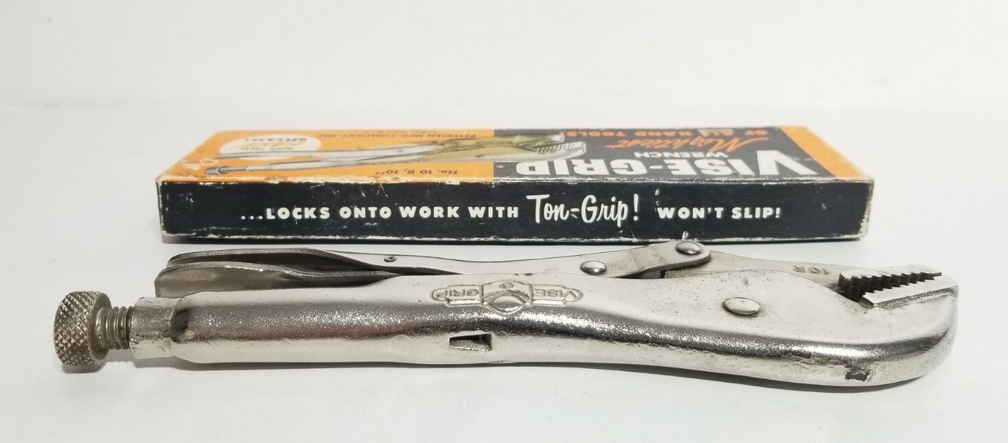Vintage Petersen Mfg Company, Inc. No. 10 R Vice Grip Locking Pliers 10″ ☆ New ☆