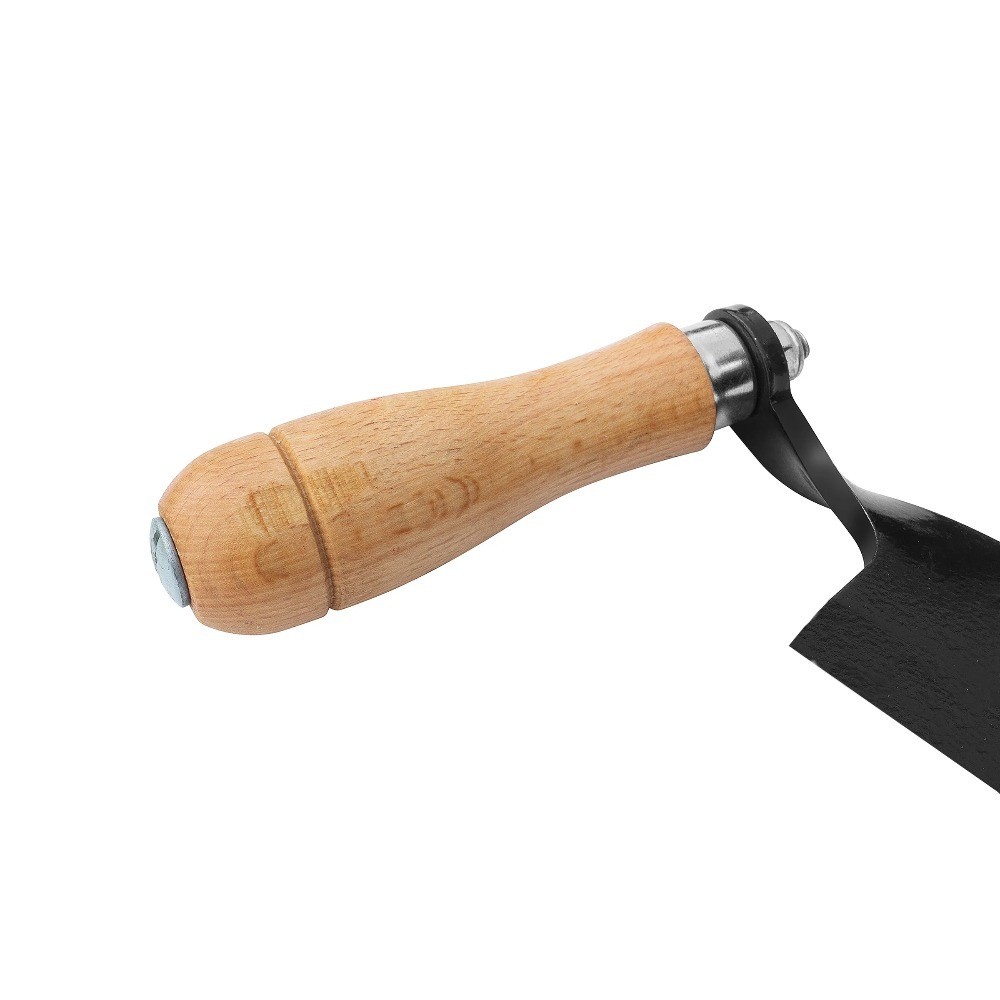 Straight Draw Shave Knife with Wood Handle and Blade Cover for Logs Firewood