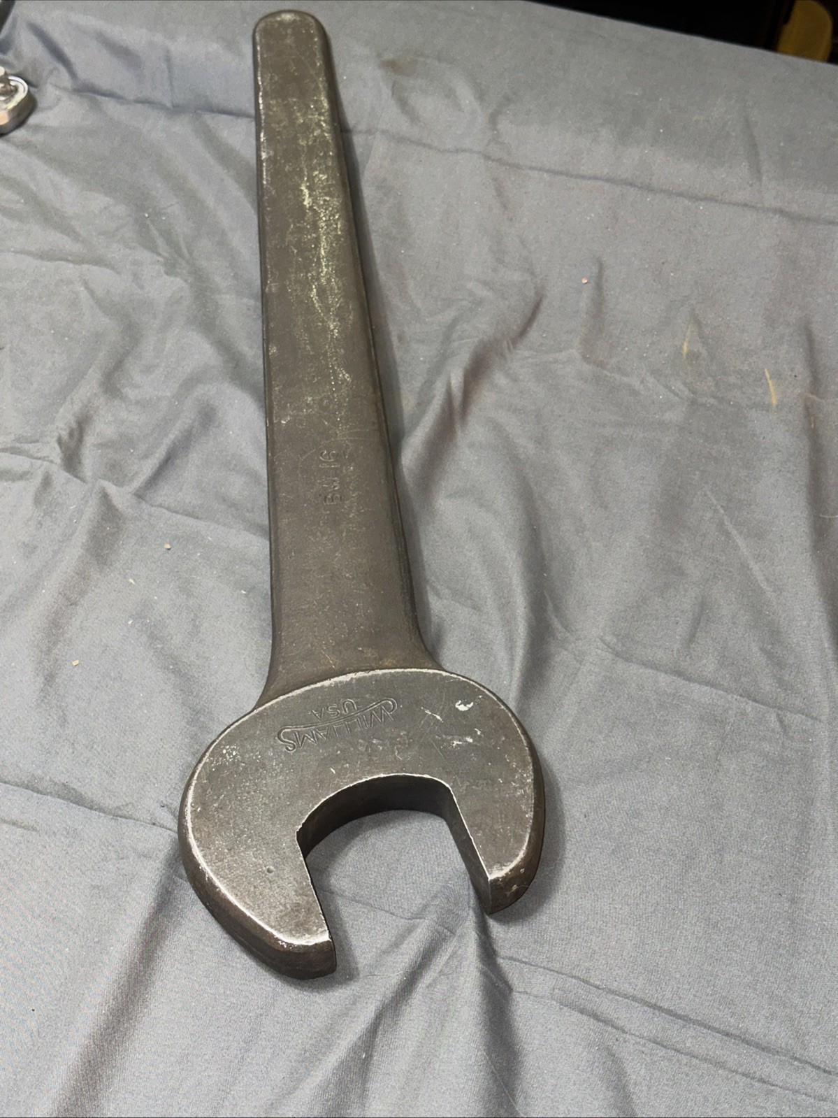 Vintage Huge WILLIAMS USA 2 3/4 IN. BW 16 Open Ended Wrench Tool 21” Handle