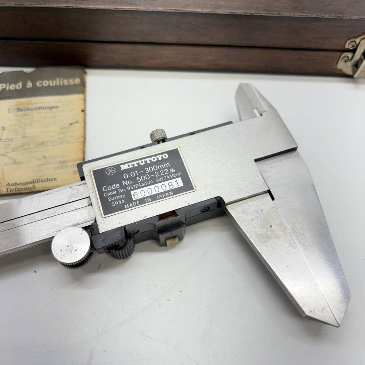 G46760 Mitutoyo Digital Caliper 500-222 300Mm 30Cm Digimatic