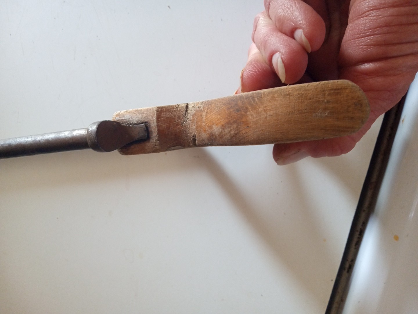Antique Meat Hack Saw Butcher Slaughter Surgeon Autopsy Farm Tool 18.5”