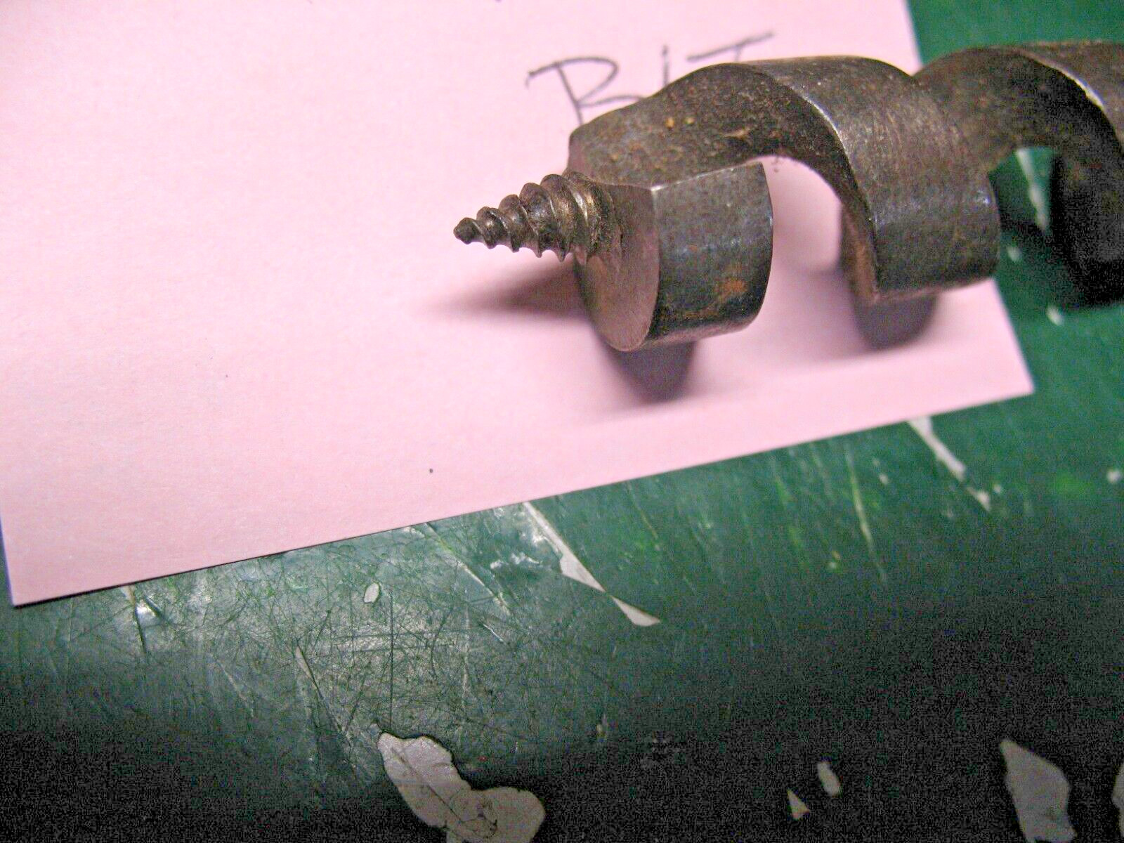 SNELL MFG. MASS AUGER BIT 3/4” BORE 9.5” LONG # 6
