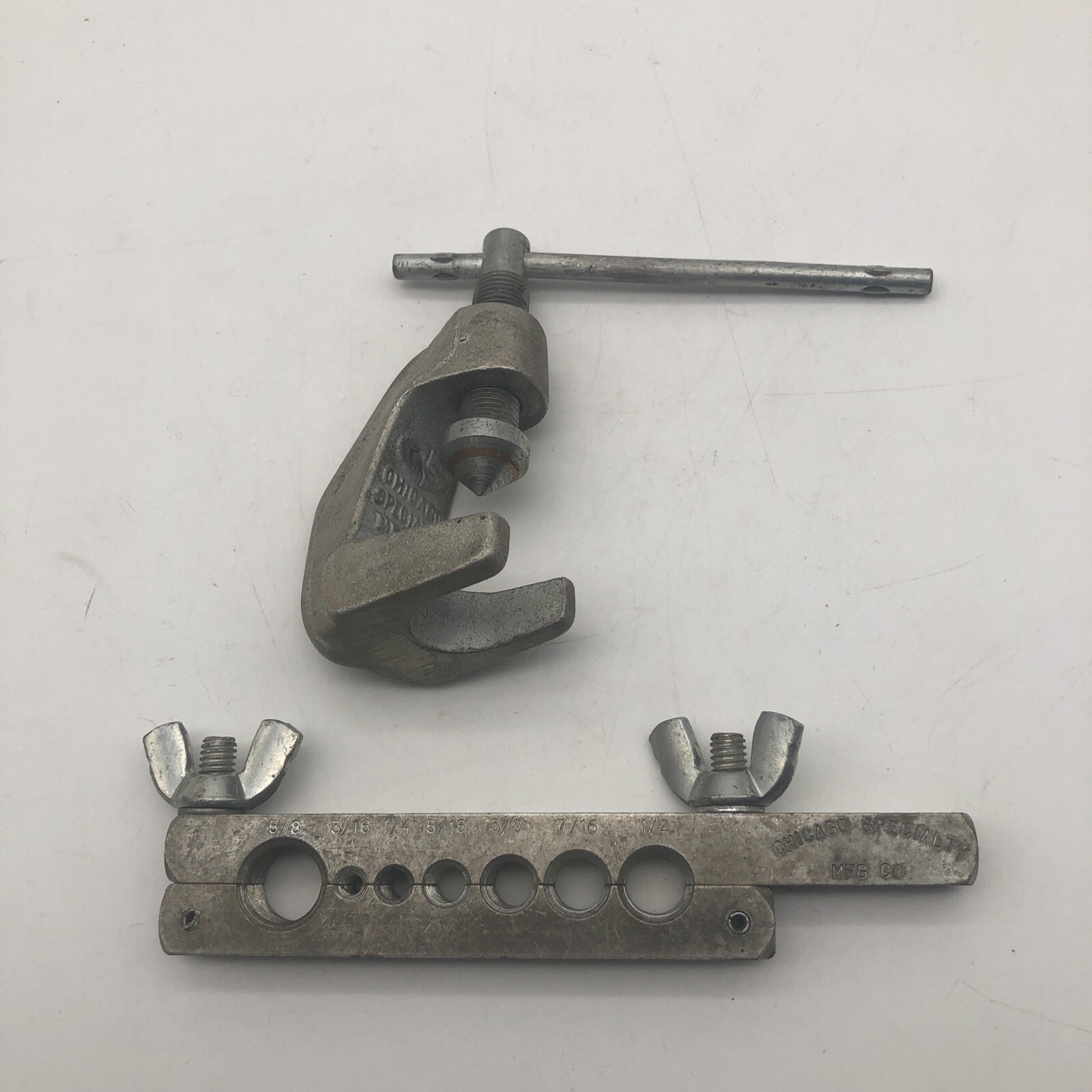 Vintage Chicago Specialty Manufacturing Pipe Flaring Tool with General Clamp