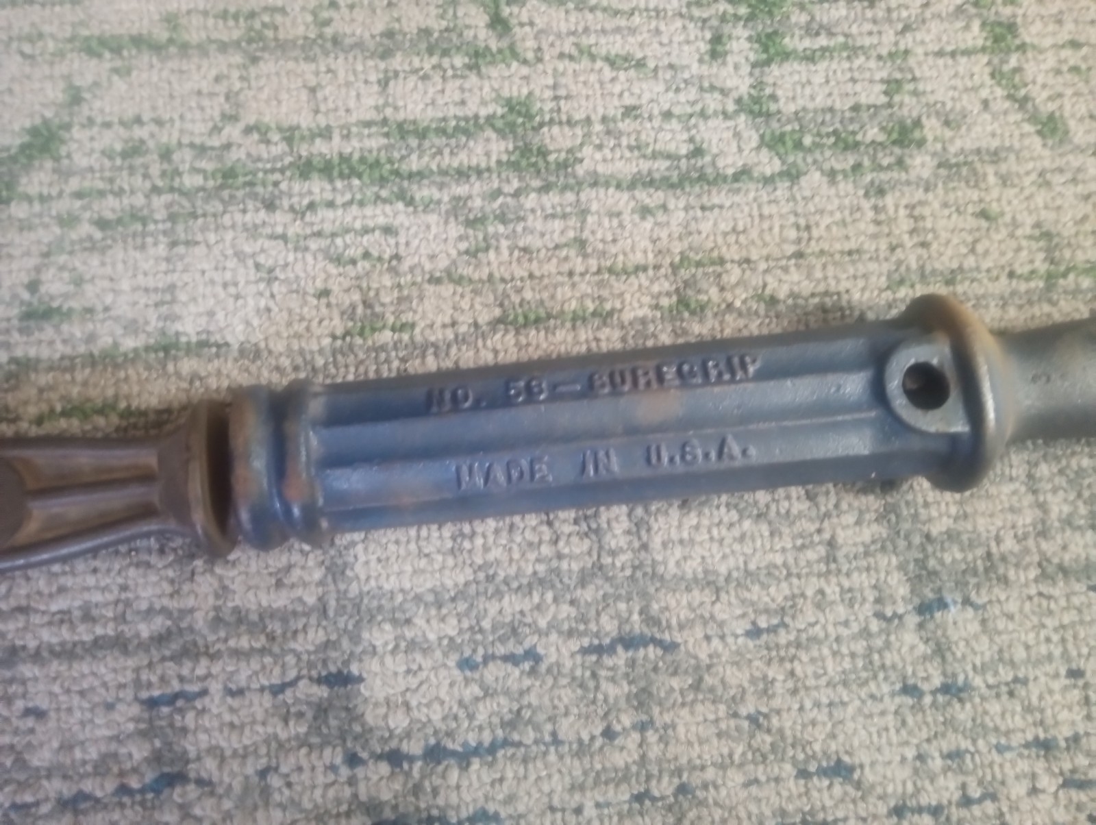 Vintage Crescent Bridgeport Suregrip No. 56 Slide Hammer Nail Puller Made In USA