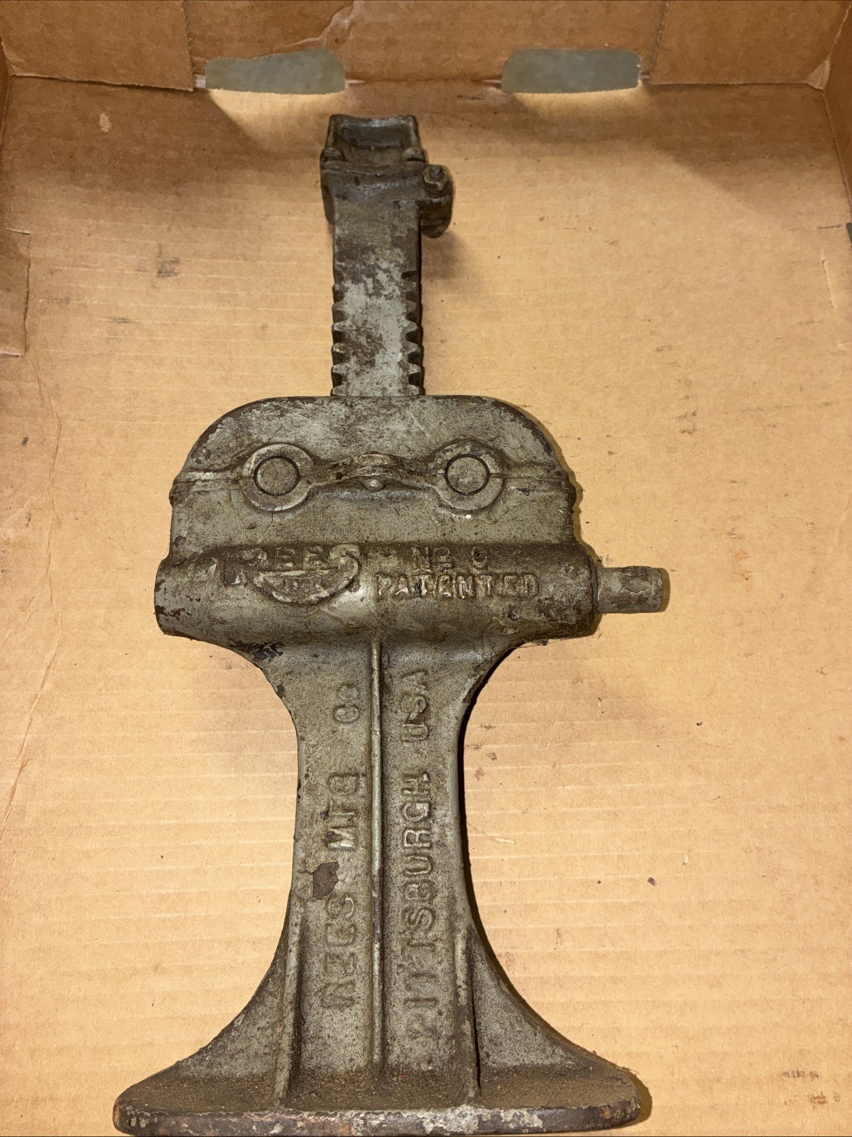 Rare Vintage Rees Mfg Corp Jack Functions No handle Pittsburgh