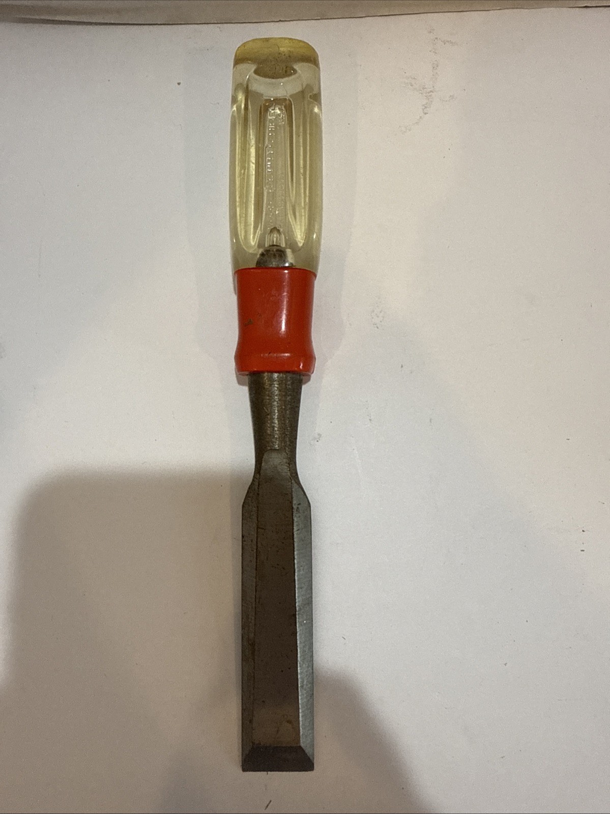 Stanley Handyman 4 Piece Wood Chisel Set With Plastic Holder.