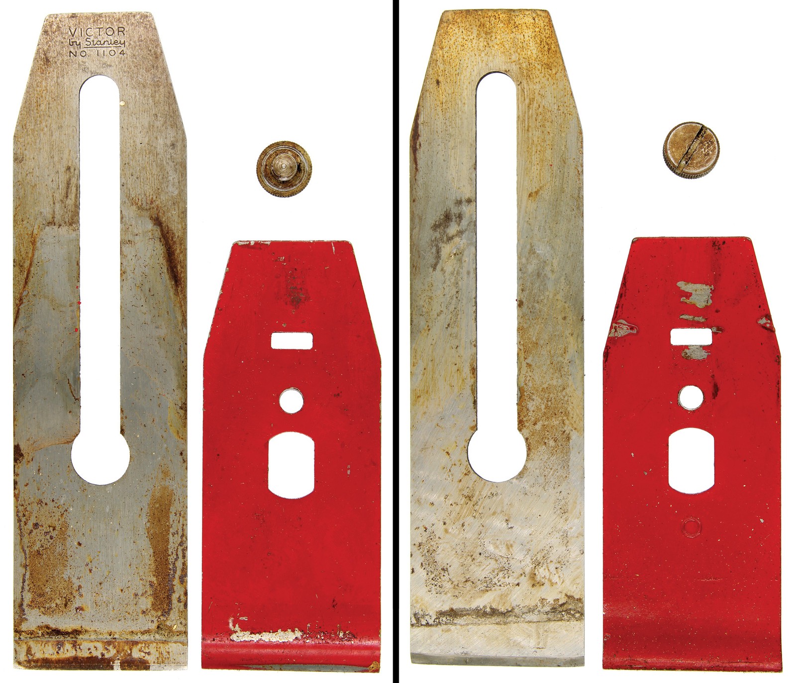 Orig. Blade & Chip Breaker for Victor No. 1104 Plane – 2″ – mjdtoolparts