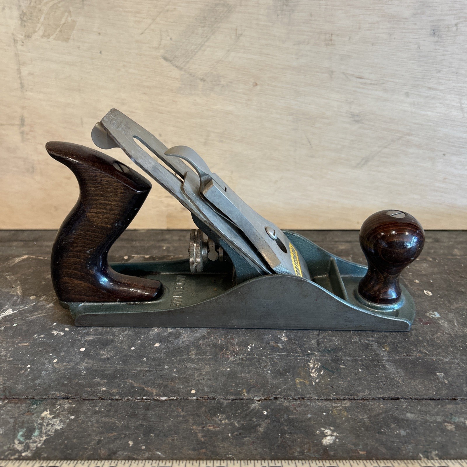 Vintage Craftsman 187.37054-DD Wood Plane Smooth Bottom USA 9 1/2 x 2 3/4 In