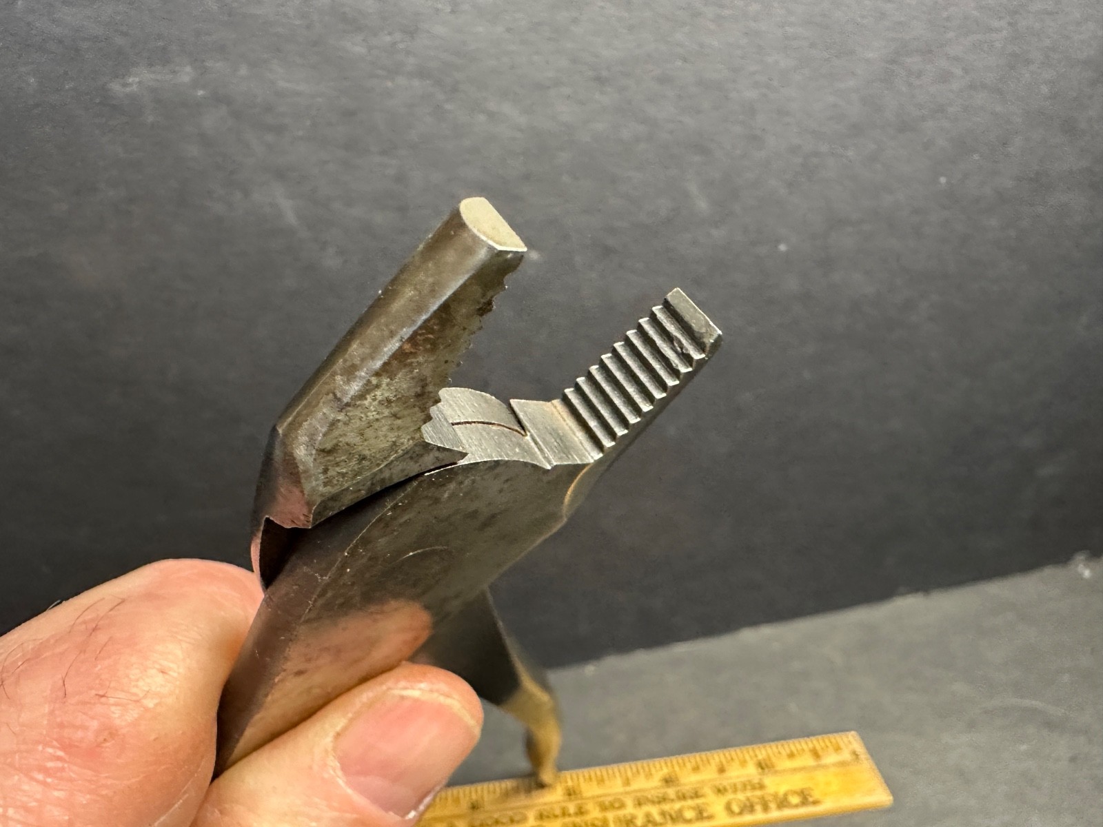 VINTAGE U.D.F&T CO. UTICA #522-7 1/2 PLIER WRENCH