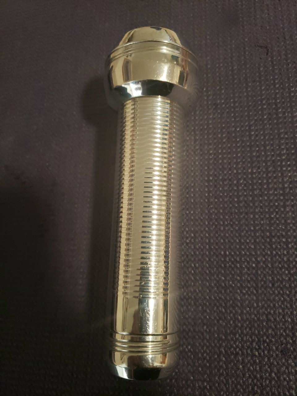 Vintage Ray-O-Vac Stainless Steel Flashlight – Hong Kong – Works