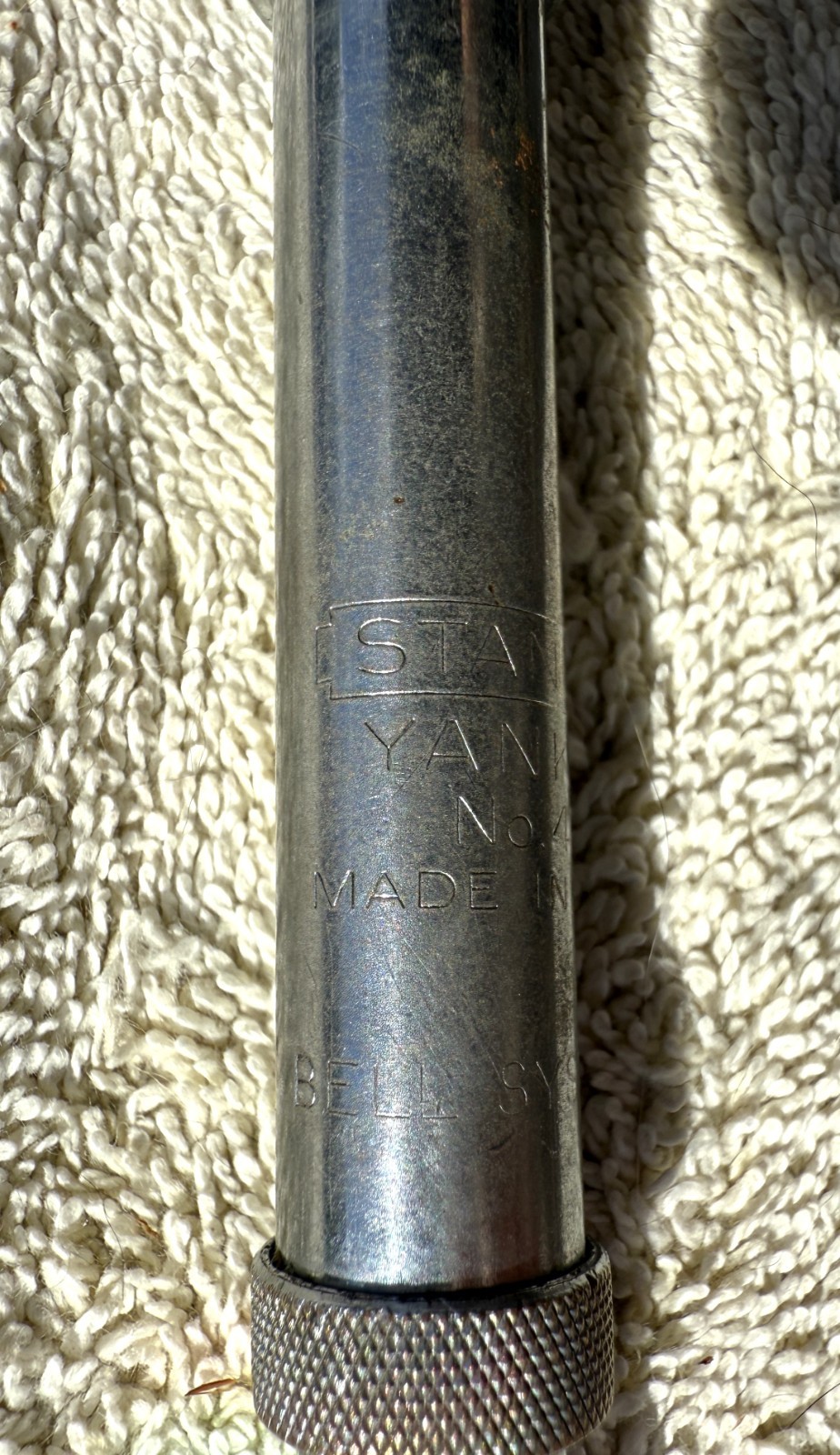 VINTAGE STANLEY YANKEE DRILL NO. 41Y – BELL SYSTEM-B WITH 3 BITS