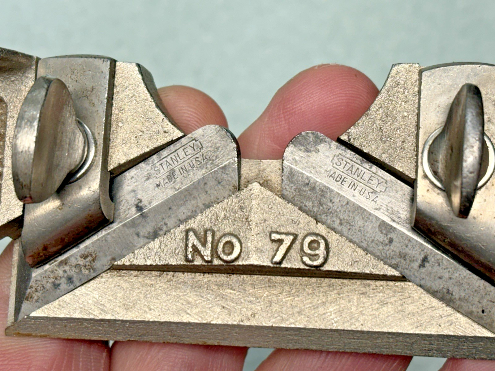 Stanley 79 Side Rabbet Plane Cutter Woodworking Tool Left Right Cut MINT USA