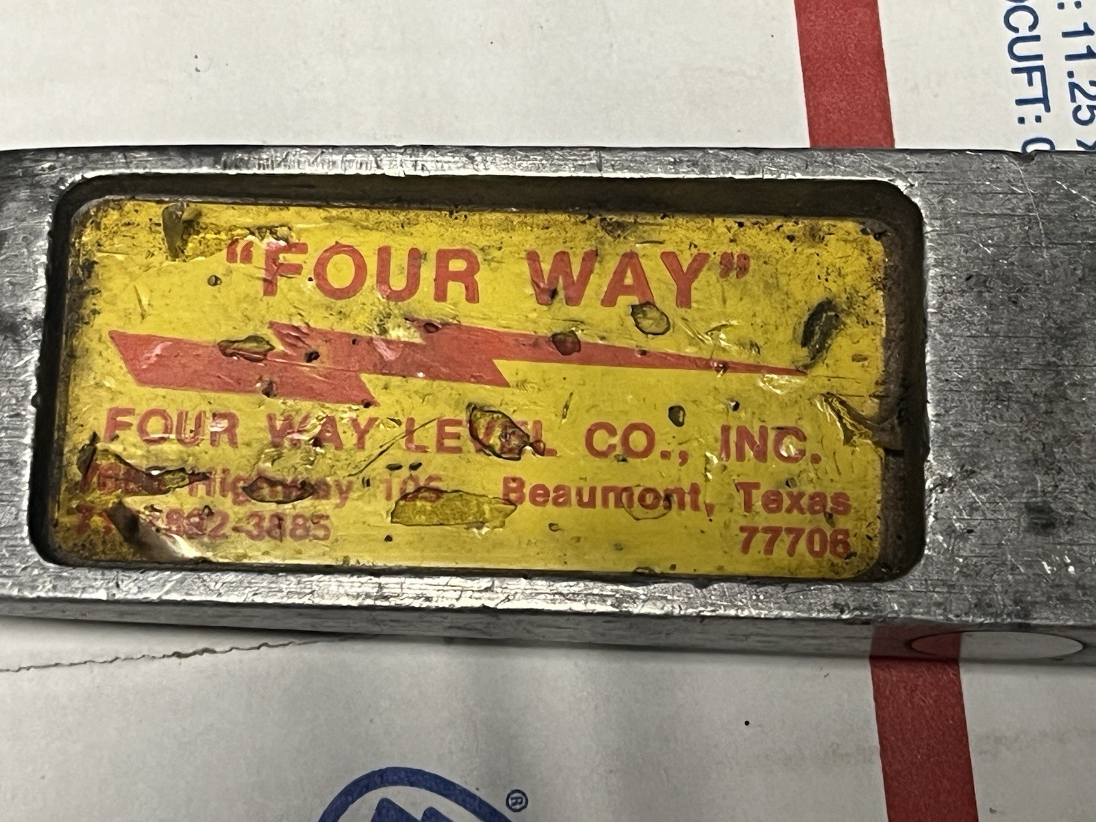 Vintage C.A. Stockholm 4 Way Magnetic Torpedo Level Four Way Level Co. USA
