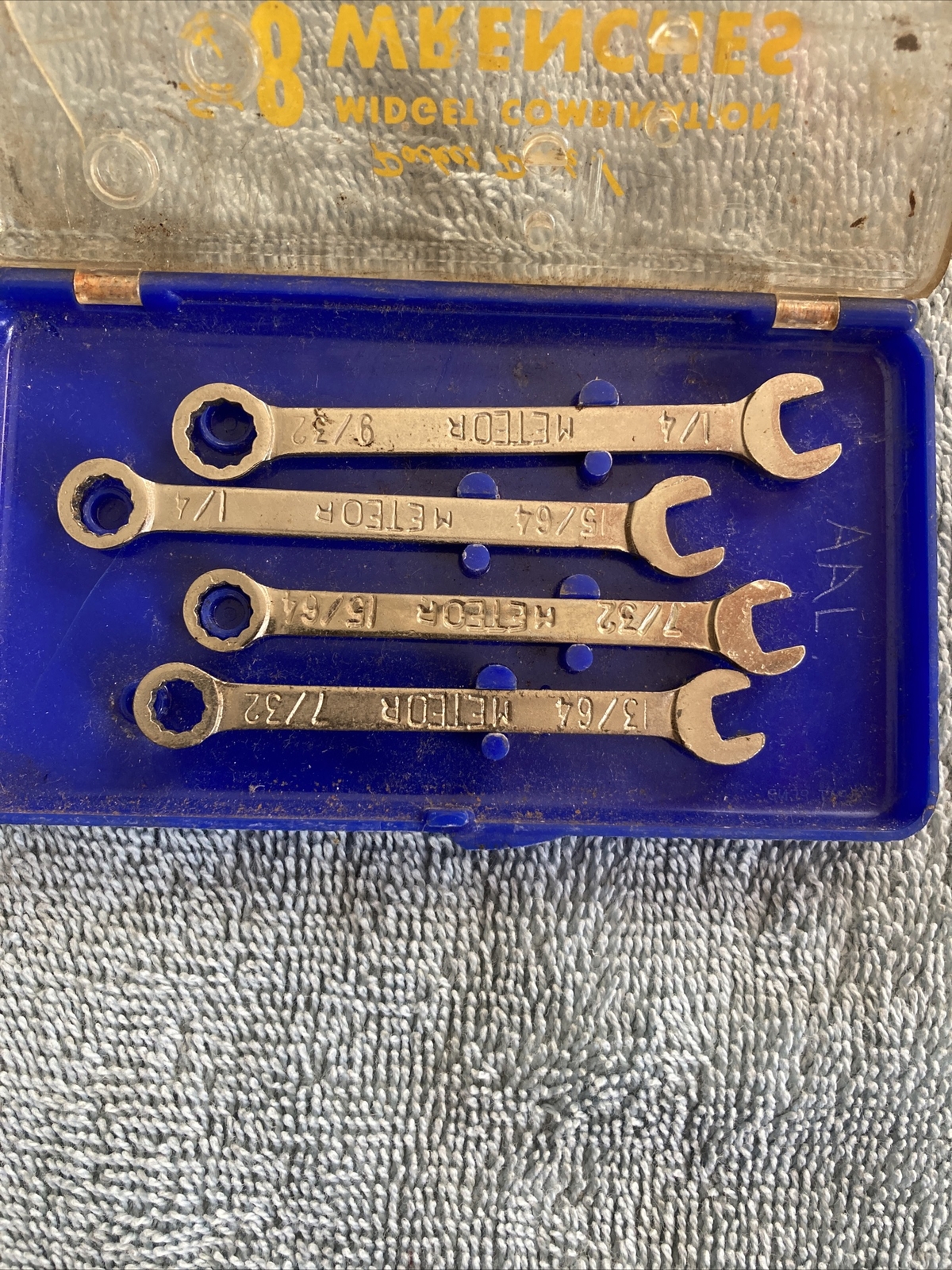 Vintage pocket pack midget combination wrenches set of 8 By Sell O Vision B12